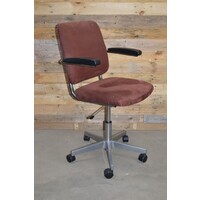 thumb-Retro bureaustoel jaren 70 buizenframe chroom verstelbaar-1