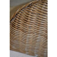 thumb-Rotan armstoel fauteuil met uitneembaar kussen-5