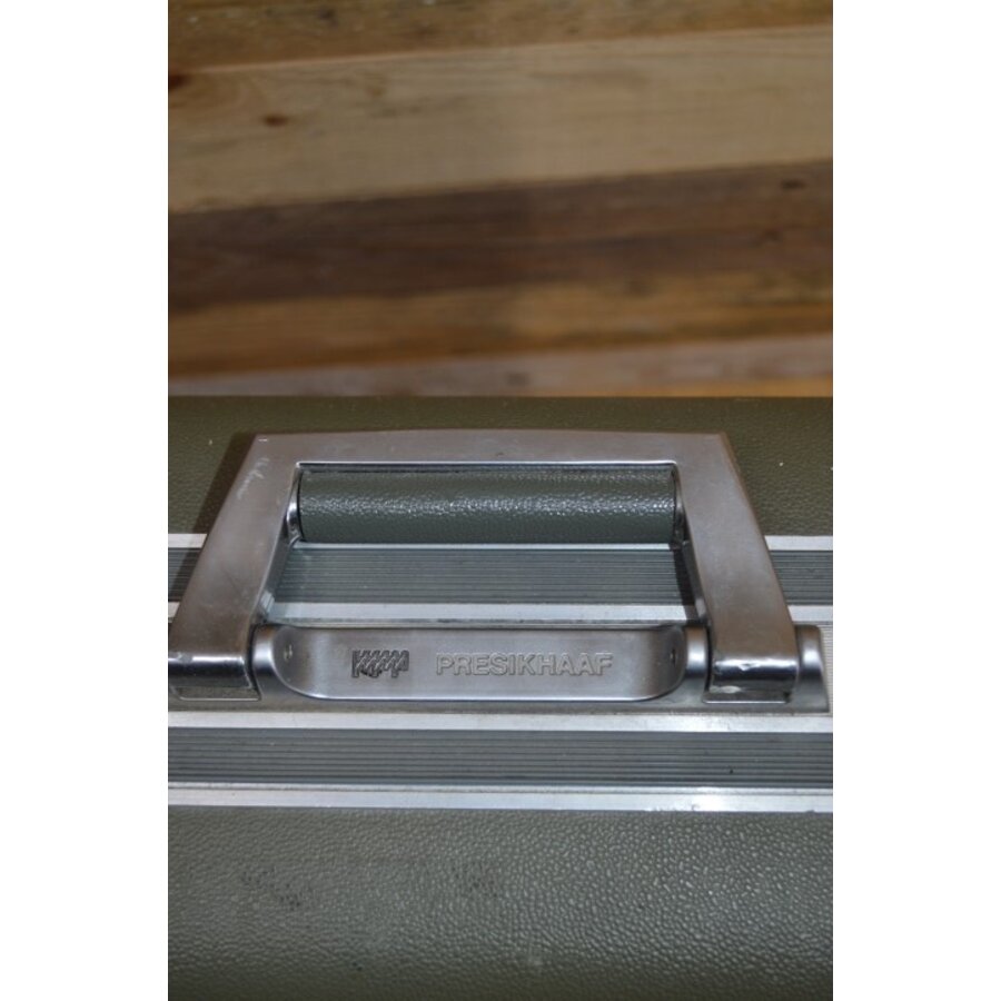 Vintage kunststof reiskoffer Presikhaaf jaren 70 attache-5