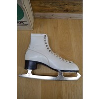 thumb-Vintage Nijdam kunstschaatsen maat 43 leren schaatsen-4
