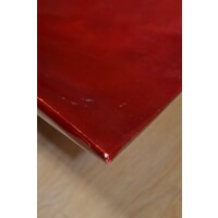 thumb-Japanse design schaal op poot rood metallic fruitschaal-5