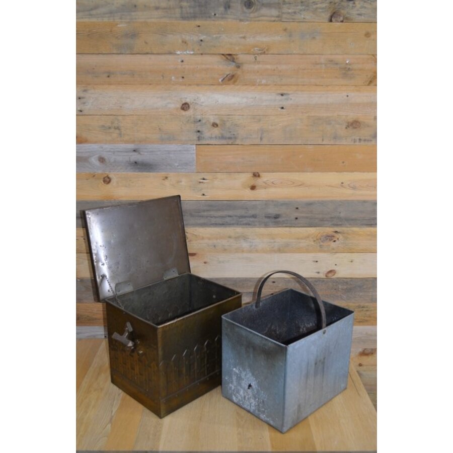 Koperen as trommel Arts and Craft periode-7