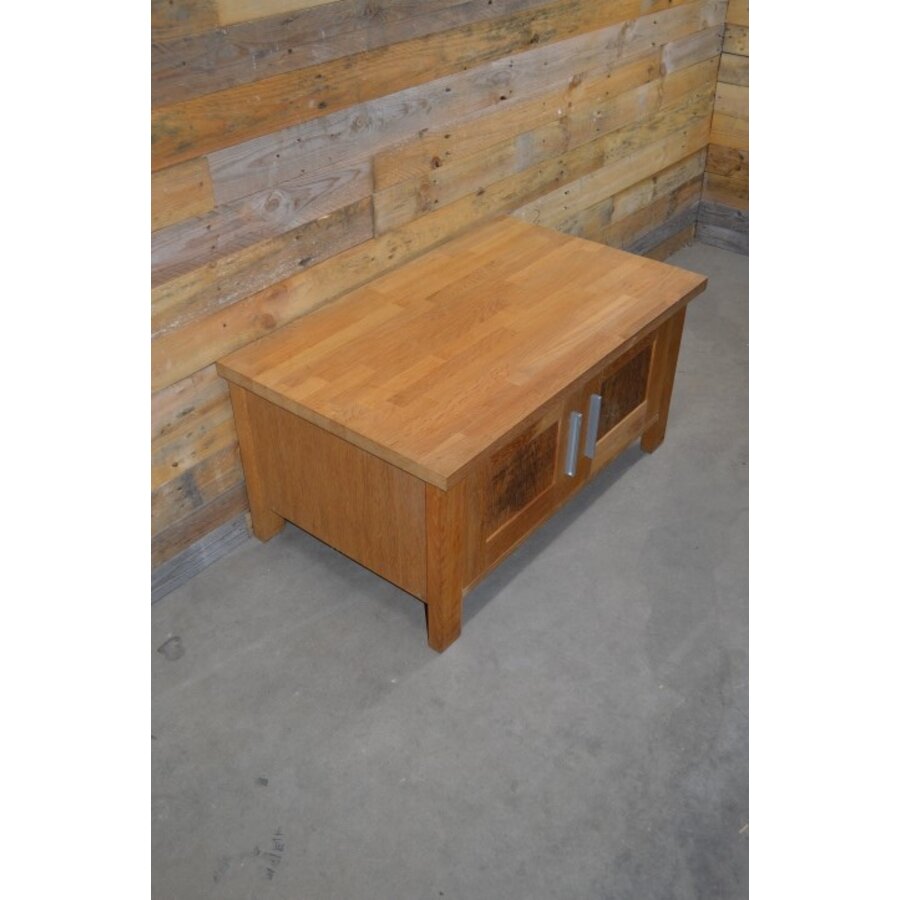 TV kastje , commode of dressoir blank eiken-2