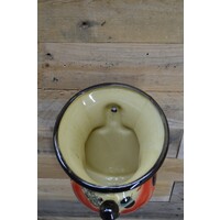 thumb-Vintage wand bloempot lieveheersbeestje-4