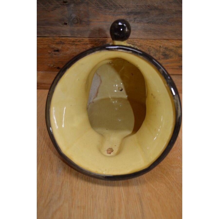 Vintage wand bloempot lieveheersbeestje-5