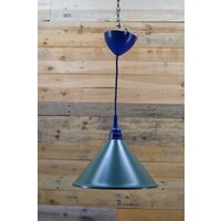 thumb-Hanglamp met een metalen kap-1