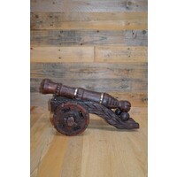 thumb-Houten kanon op wielen-1