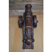 thumb-Houten kanon op wielen-5