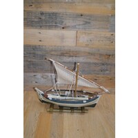thumb-Miniatuur vissersboot model-2