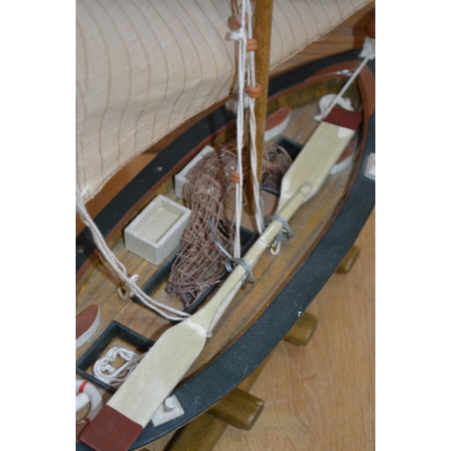 Vissersboot miniatuurmodel-5