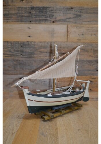 Vissersboot miniatuurmodel 