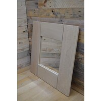 thumb-Vierkante spiegel white wash lijst-2