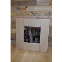 thumb-Vierkante spiegel white wash lijst-3