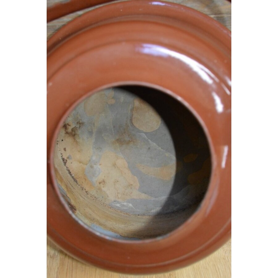 Water ketel emaille bruin-5