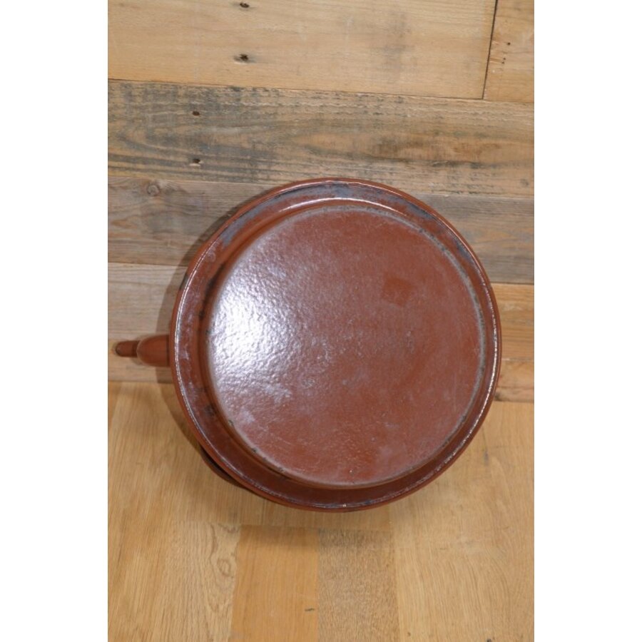 Water ketel emaille bruin-6