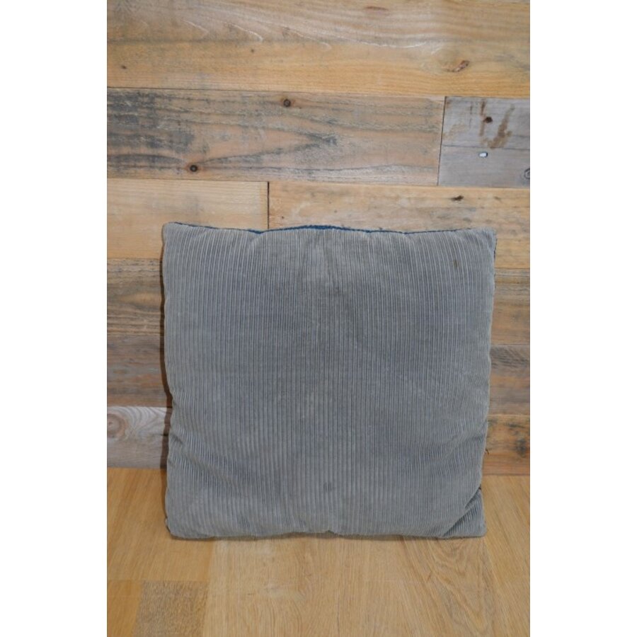 Blauw vintage sierkussen mozaïek-4
