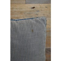 thumb-Blauw vintage sierkussen mozaïek-5