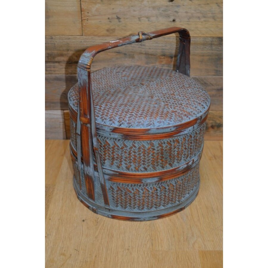 Chinese doos van bamboe-1