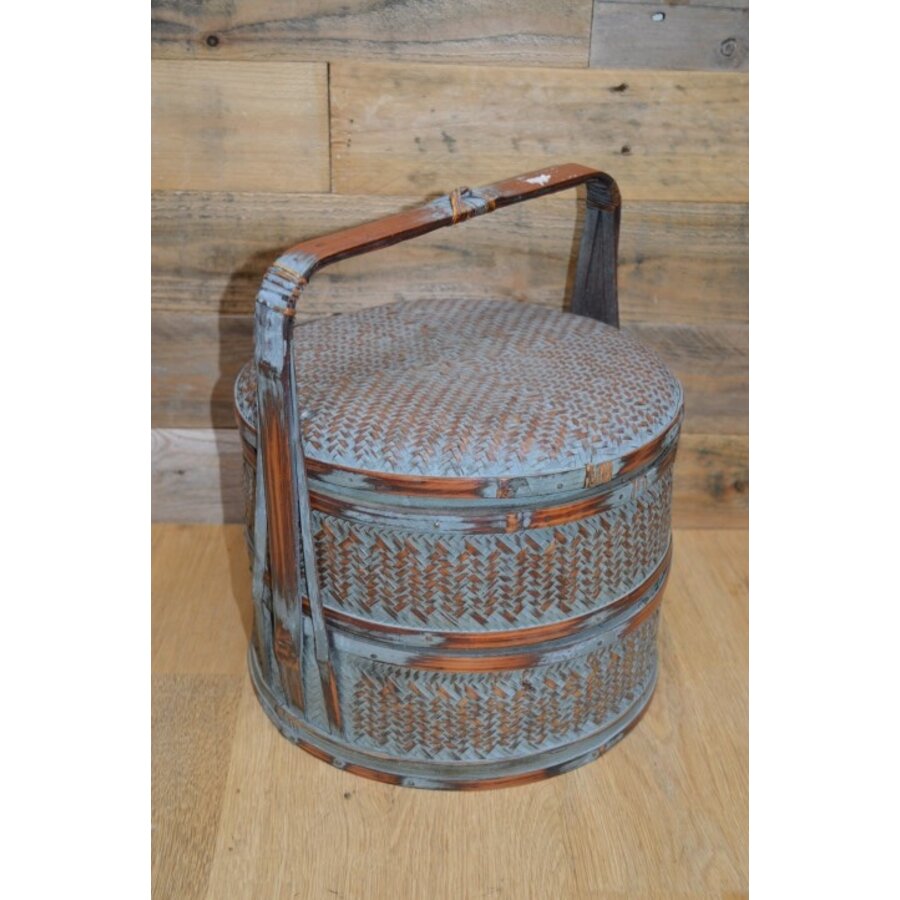 Chinese doos van bamboe-3