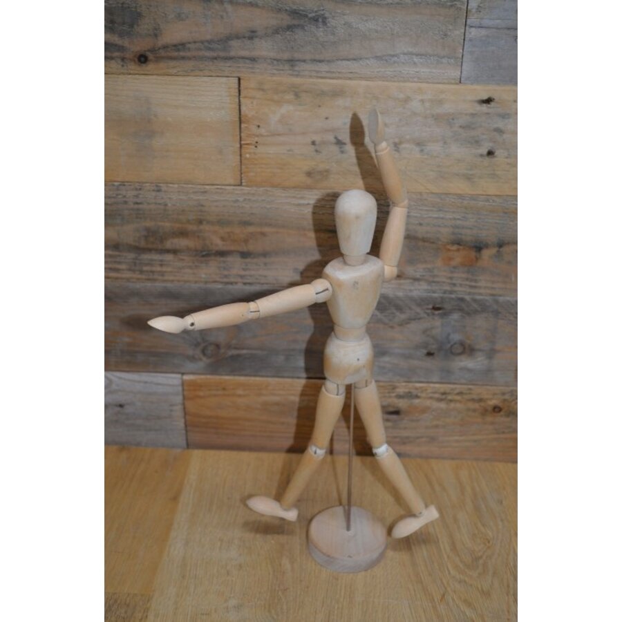 Houten popje verstelbaar, Tom Dunn-3