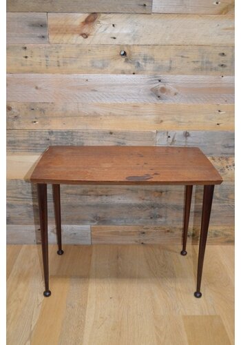 Retro Pastoe bijzettafeltje mahonie 