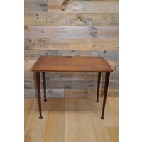 Retro pastoe bijzettafeltje mahonie