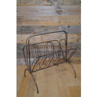 thumb-Metalen lectuurbak jaren 50 retro-1
