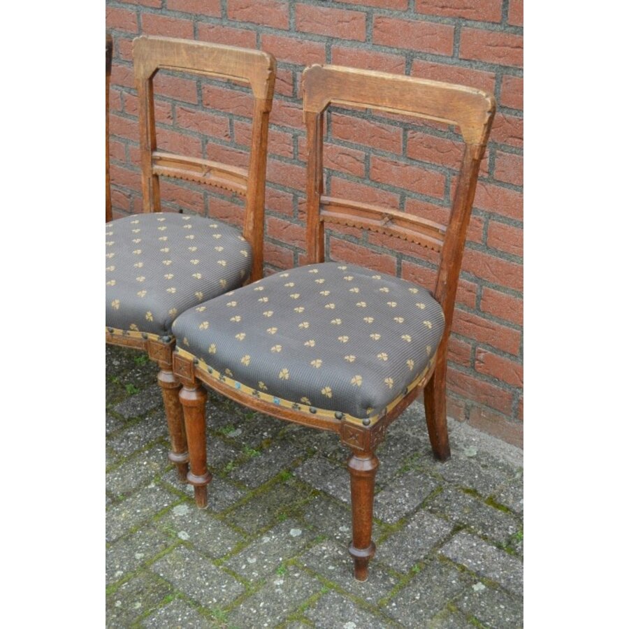 Atkinson & Co eetkamerstoelen set van 4-3