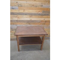 thumb-Werktafel grenen onderstel met schap-2