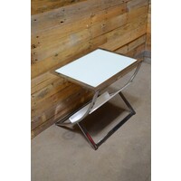 thumb-Sofa bijzettafeltje met lectuurbak chroom glas-5
