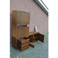 thumb-Blokkenkast eiken met 1 muur schap-5