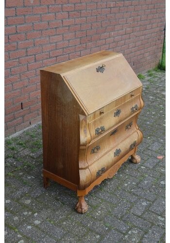 Barok klep secretaire opknapper 