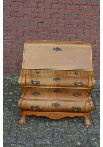 Barok klep secretaire opknapper 