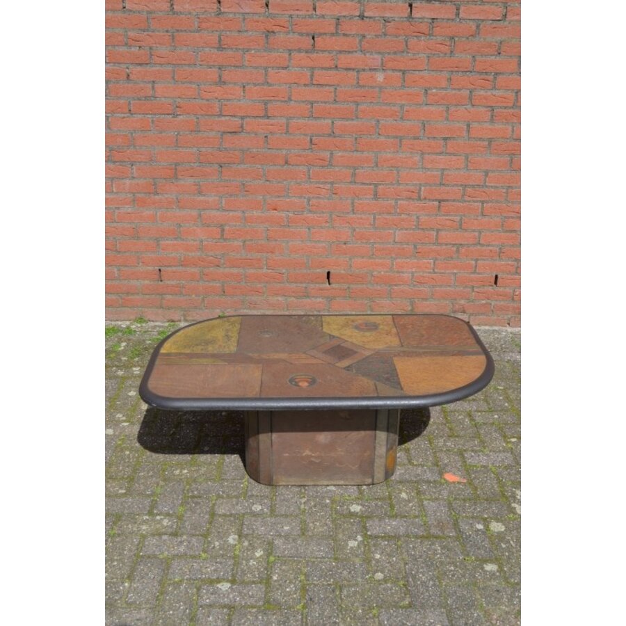 Kingma Salontafel  Brutalist Vintage Design-1