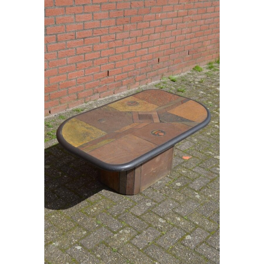 Kingma Salontafel  Brutalist Vintage Design-2