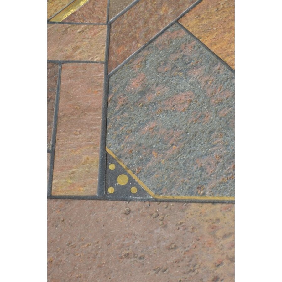 Kingma Salontafel  Brutalist Vintage Design-6