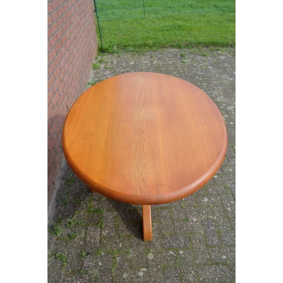 Eetafel ovaal blank eiken-4