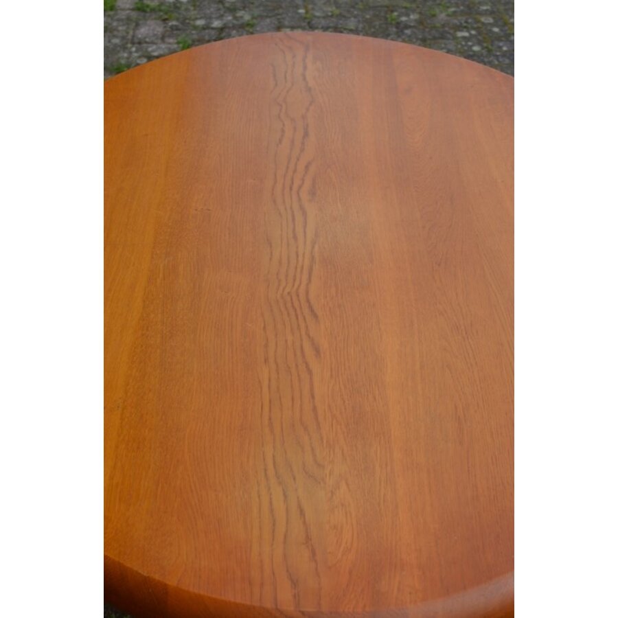 Eetafel ovaal blank eiken-5