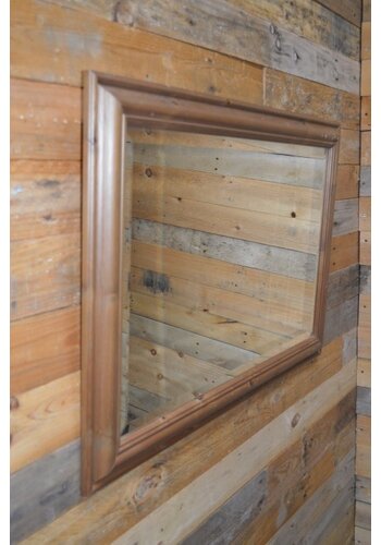 Lijst met facet geslepen spiegel 