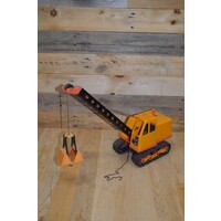 thumb-Retro speelgoed graafmachine dragline jaren 80-1