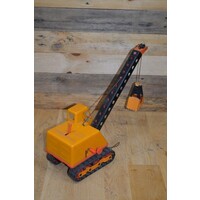 thumb-Retro speelgoed graafmachine dragline jaren 80-4