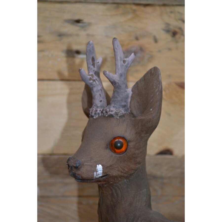 Retro ZeHo hert of ree figuur van kunststof-3