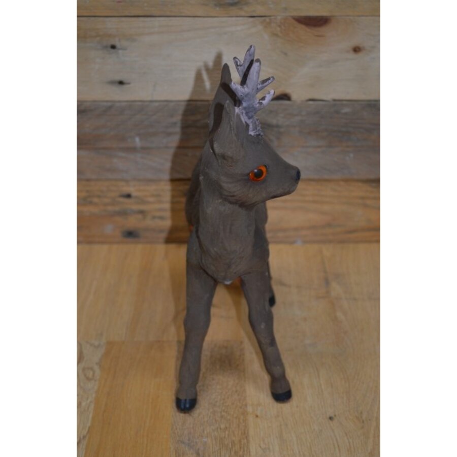 Retro ZeHo hert of ree figuur van kunststof-6