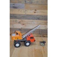 thumb-Vrachtwagen met graafmachine-8