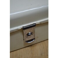 thumb-Crème emaille broodtrommel met handgreep-2