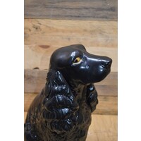 thumb-Cocker Spaniel beeld zittend gips retro-3