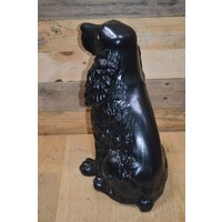 thumb-Cocker Spaniel beeld zittend gips retro-7