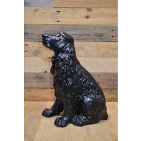 thumb-Cocker Spaniel beeld zittend gips retro-8