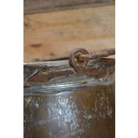 thumb-Ouderwetse ketel koper verzinkt decoratief-2