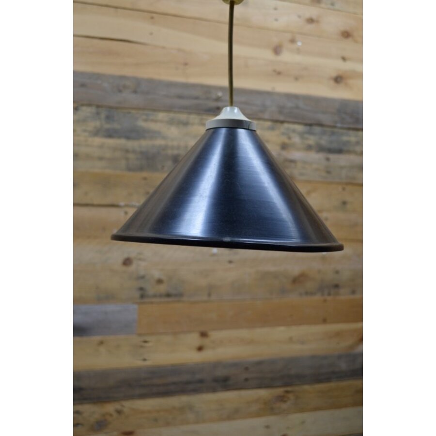 Retro zwarte metalen hanglamp-6